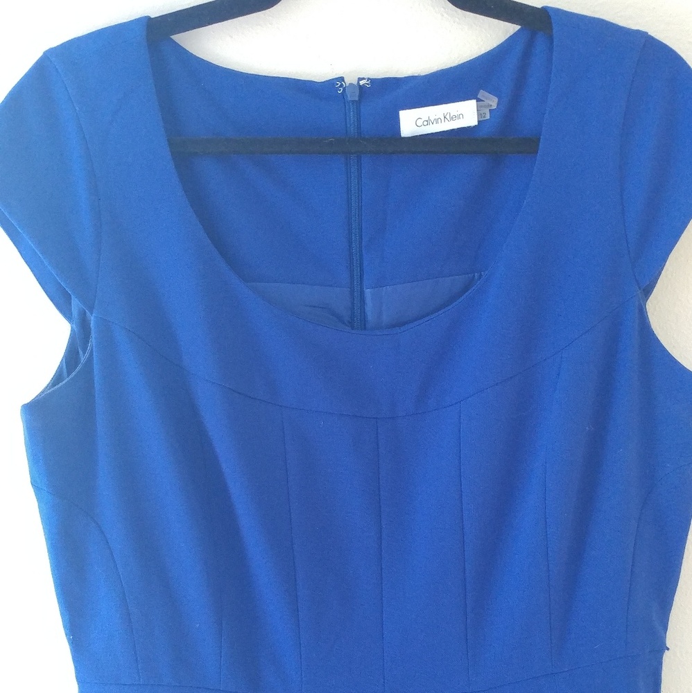 Calvin Klein Boat Neck Dress